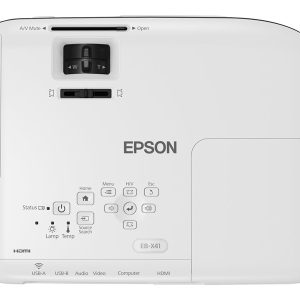 Epson PowerLite X41+ - 3LCD projector - portable - Wi-Fi