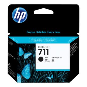 HP 711 - black - original - ink cartridge