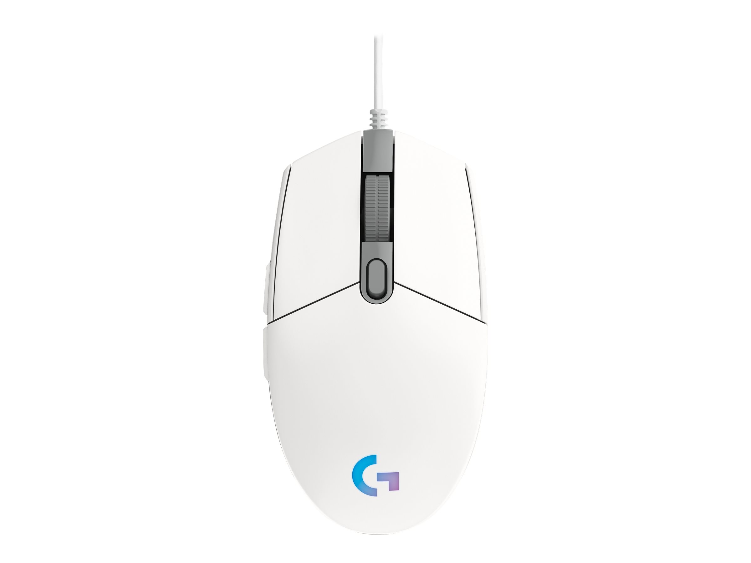 Logitech Gaming Mouse G203 LIGHTSYNC - mouse - USB - white