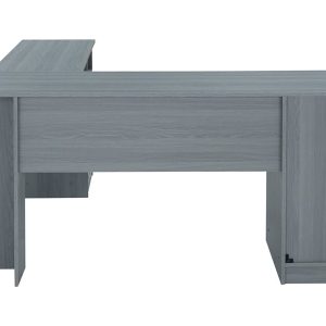 Techni Mobili - table - L-shaped - gray