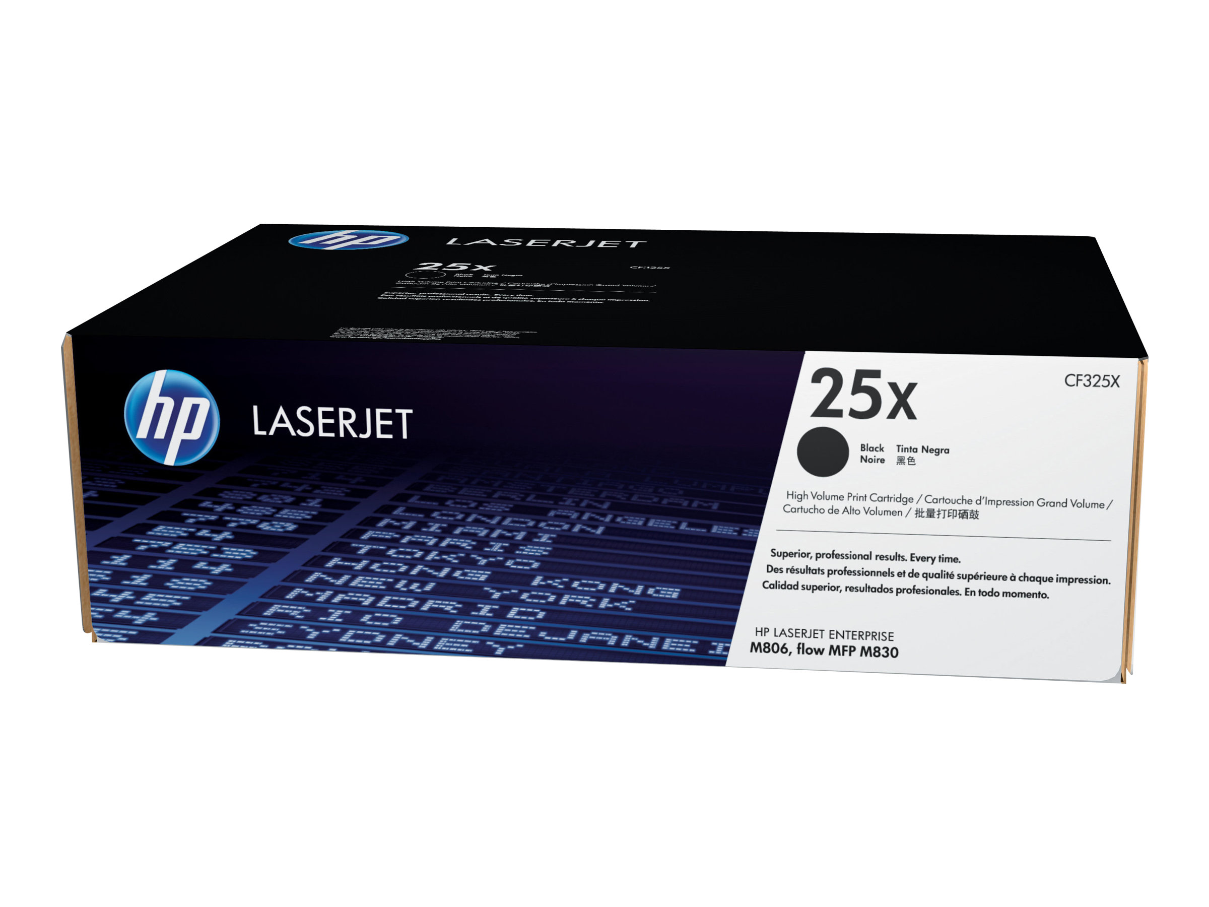 HP 25X - High Yield - black - original - LaserJet - toner cartridge (CF325X) - Image 2