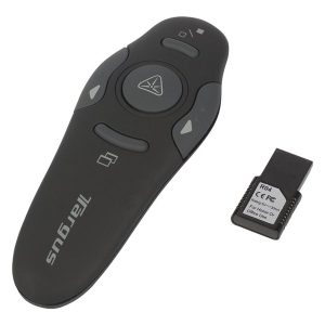 Targus Wireless Presenter with Laser Pointer presentation remote control - black