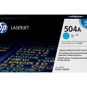 HP 504A - cyan - original - LaserJet - toner cartridge (CE251A)
