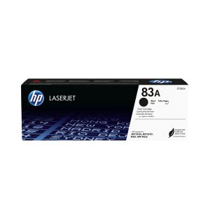 HP 83A - black - original - LaserJet - toner cartridge (CF283A)