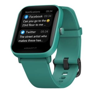 Amazfit Bip U - green - smart watch with strap - green