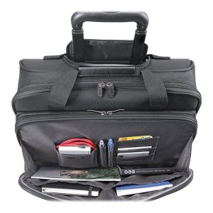 SOLO Classic Rolling Laptop Portfolio PT136-4 - notebook carrying case