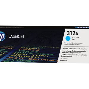 HP 312A - cyan - original - LaserJet - toner cartridge (CF381A)