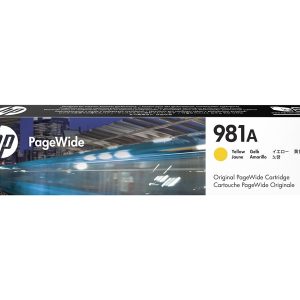 HP 981A - yellow - original - PageWide - ink cartridge