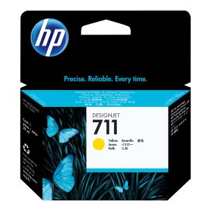 HP 711 - yellow - original - DesignJet - ink cartridge