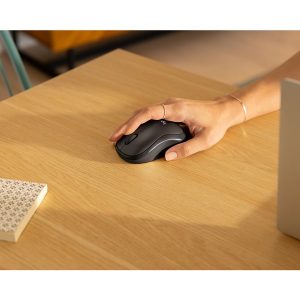 Logitech M240 Silent Bluetooth Mouse, Compact, Portable, Smooth Tracking, Graphite - mouse - Bluetooth - graphite