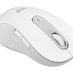 Logitech Signature M650 - mouse - small hands - Bluetooth, 2.4 GHz - off-white