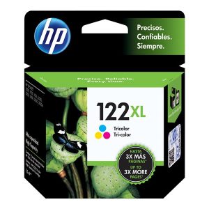 HP 122XL - High Yield - color (cyan, magenta, yellow) - original - ink cartridge