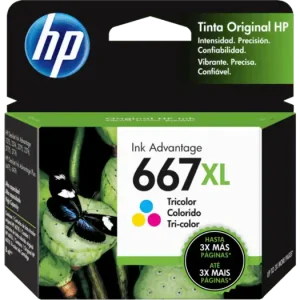 HP #667XL 3YM80AL Tri Color
