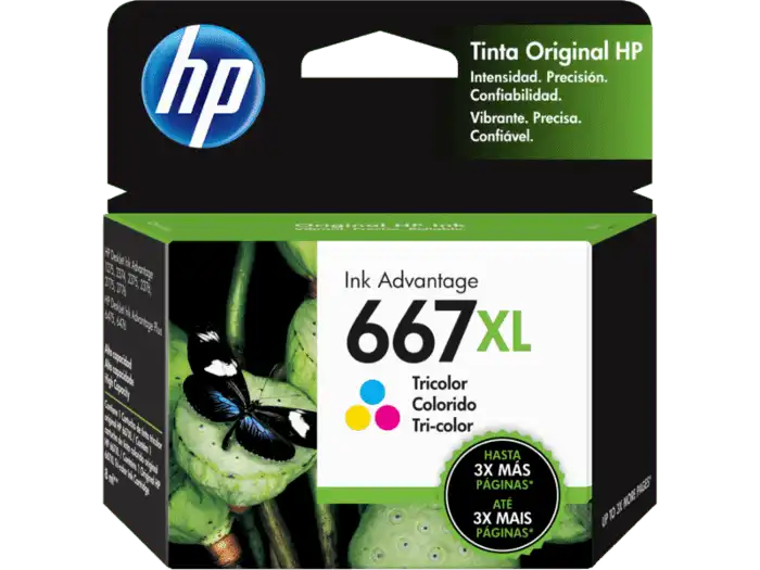 HP #667XL 3YM80AL Tri Color