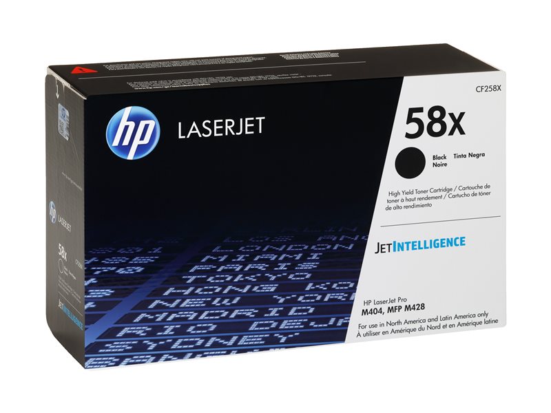 HP 58X - High Capacity - black - original - LaserJet - toner cartridge (CF258X) - Image 5