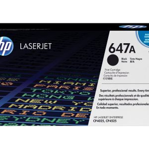 HP 647A - black - original - LaserJet - toner cartridge (CE260A)