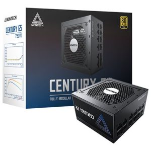 MONTECH CENTURY G5 - Power supply (internal) - ATX12V 3.0 - 80 PLUS Gold - AC 100-240 V - 750 Watt - active PFC