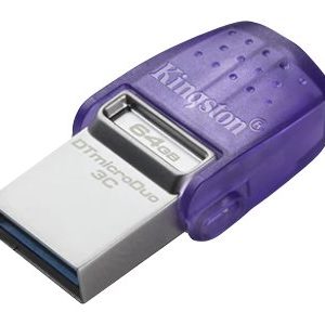 Kingston DataTraveler microDuo 3C - USB flash drive - 64 GB