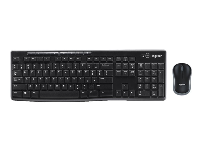Logitech MK270 Wireless Combo - keyboard and mouse set - English - black Input Device - Image 4