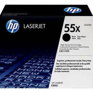 HP 55X - High Yield - black - original - LaserJet - toner cartridge (CE255X)