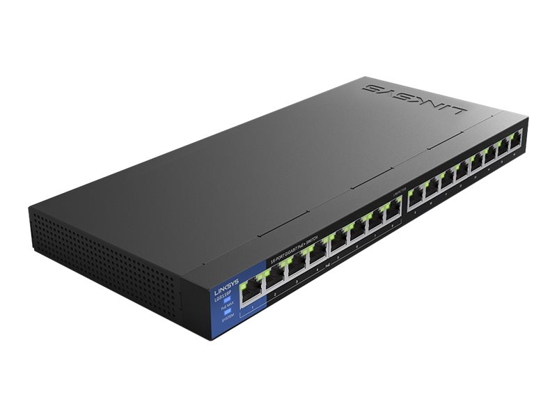 Linksys Business LGS116P - switch - 16 ports - unmanaged - Image 4