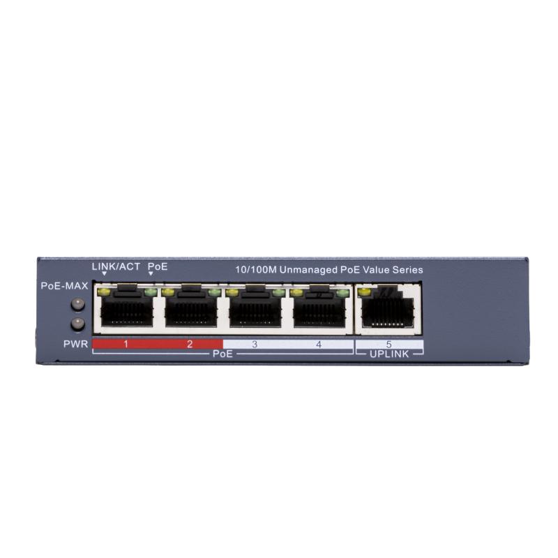 Hikvision Switch 4 Port PoE DS-3E0105P-E/M(C)(O-STD) - Image 2