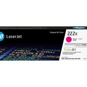 HP 222X - High Yield - magenta - original - LaserJet - toner cartridge (W2223X)