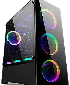 Bgears b-Voguish Gaming Case with Tempered Glass ATX Mid Tower