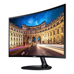 Samsung C24F390FHN - CF390 Series - LED monitor - curved - Full HD (1080p) - 24"