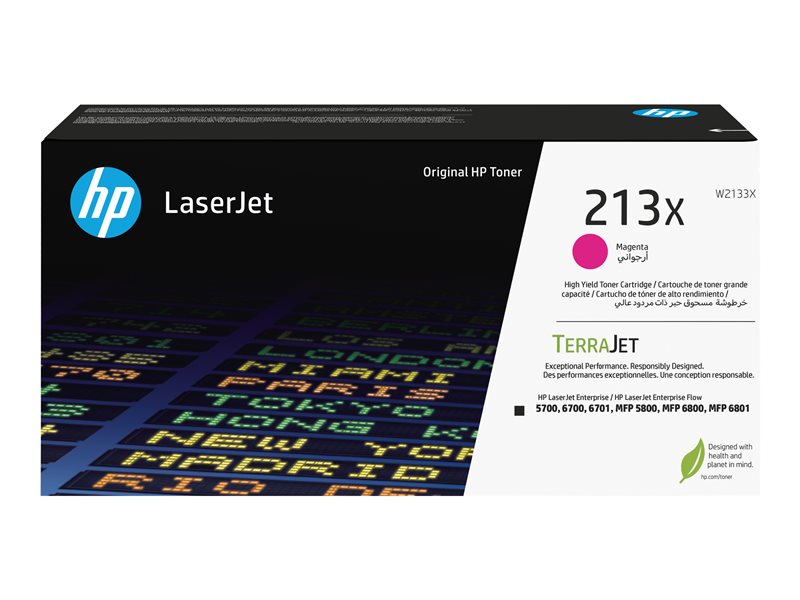HP 213X - High Yield - magenta - original - LaserJet - toner cartridge (W2133X) - Image 5