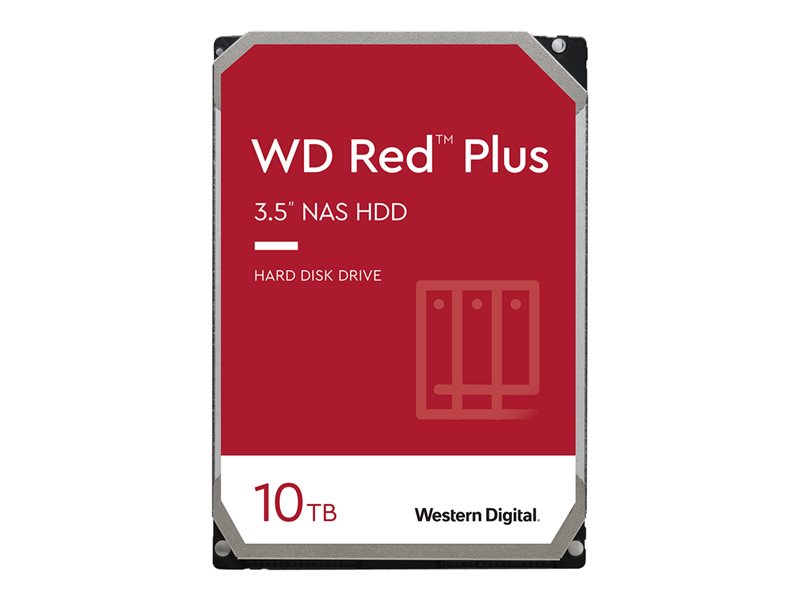 WD Red Plus WD101EFAX - hard drive - 10 TB - SATA 6Gb/s - Image 2