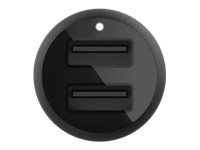Belkin BoostCharge Dual Charger car power adapter - USB - 24 Watt
