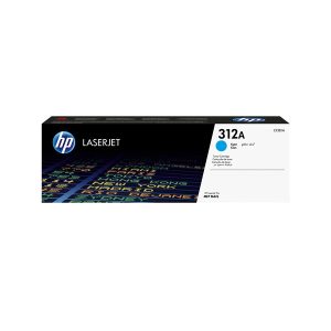 HP 312A - cyan - original - LaserJet - toner cartridge (CF381A)