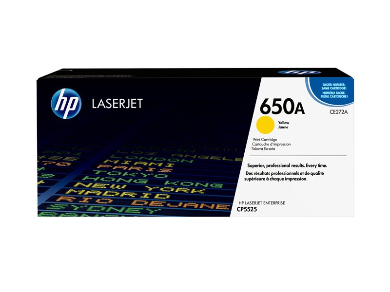 HP 650A - yellow - original - LaserJet - toner cartridge (CE272A) - Image 15