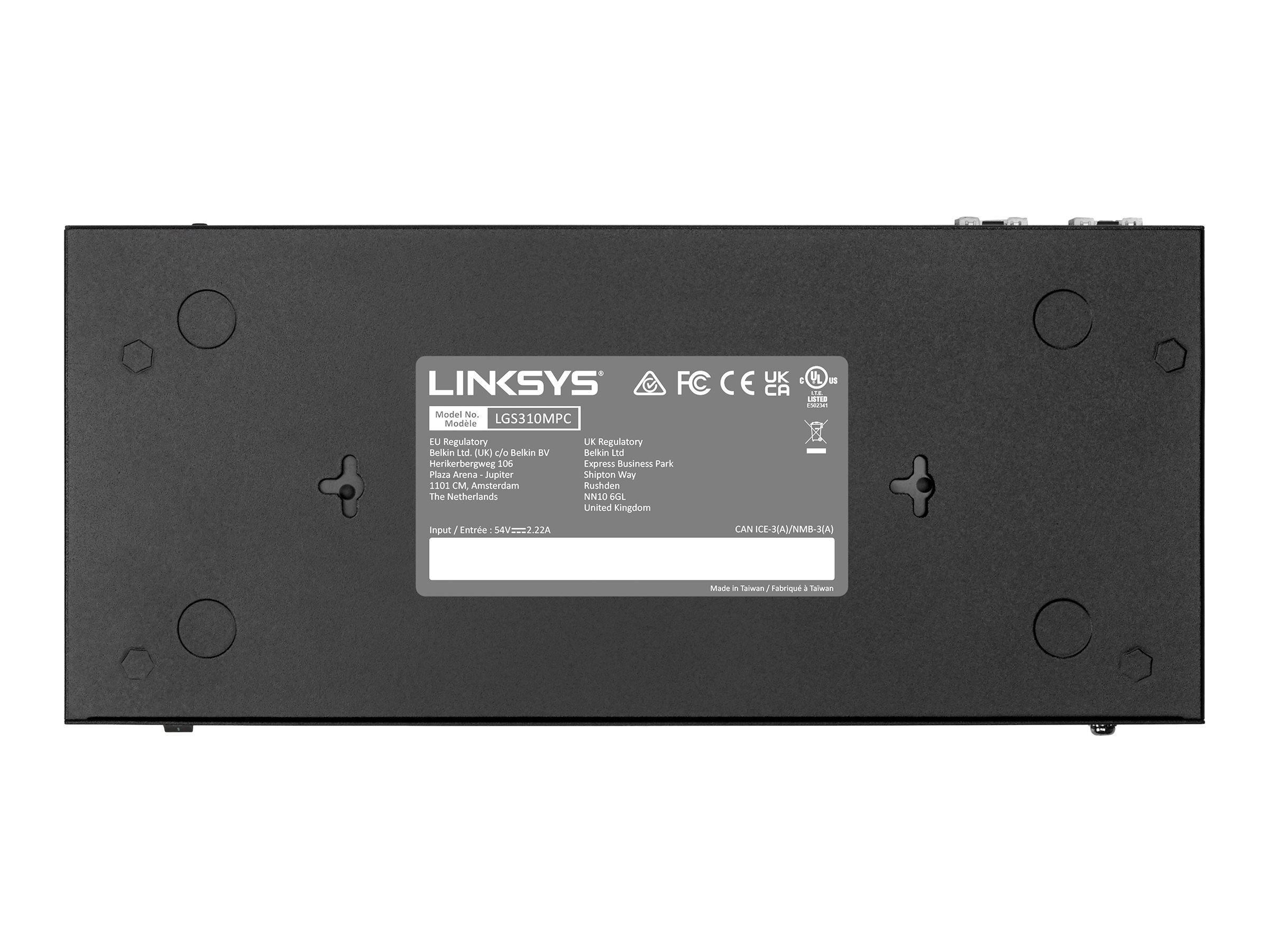 Linksys LGS310MPC - switch - 8 ports - smart - TAA Compliant - Image 12