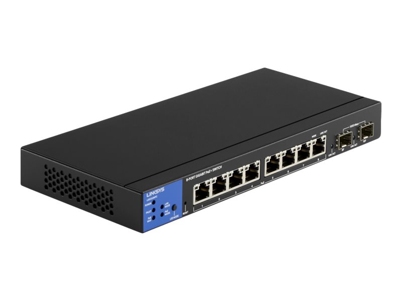 Linksys LGS310MPC - switch - 8 ports - smart - TAA Compliant - Image 2