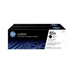 HP 85A - 2-pack - black - original - LaserJet - toner cartridge (CE285AD)