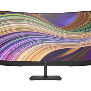 HP V27c G5 - LED monitor - curved - 27" - 1920 x 1080 Full HD (1080p) @ 75 Hz - VA - 300 cd/m² - 3000:1 - 5 ms - HDMI, DisplayPort - speakers - black