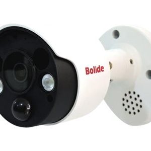 Bolide BN8035F/NDAA - Network surveillance camera - bullet - weatherproof - color (Day&Night) - 5 MP - 2592 x 1944 - M12 mount - fixed focal - audio - LAN 10/100 - H.265, H.264 - DC 12 V / PoE