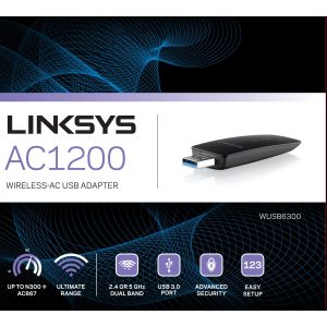 Linksys WUSB6300 - network adapter - USB 3.0