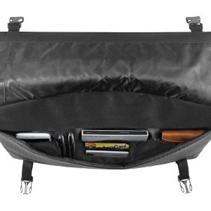 SOLO Notch Briefcase - GRAVITY COLLECTION - notebook carrying case - 15.6" - gray, black, black camo lining