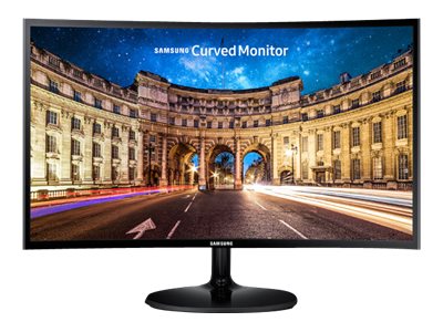 Samsung C27F390FHN - CF390 Series - LED monitor - curved - Full HD (1080p) - 27" - TAA Compliant
