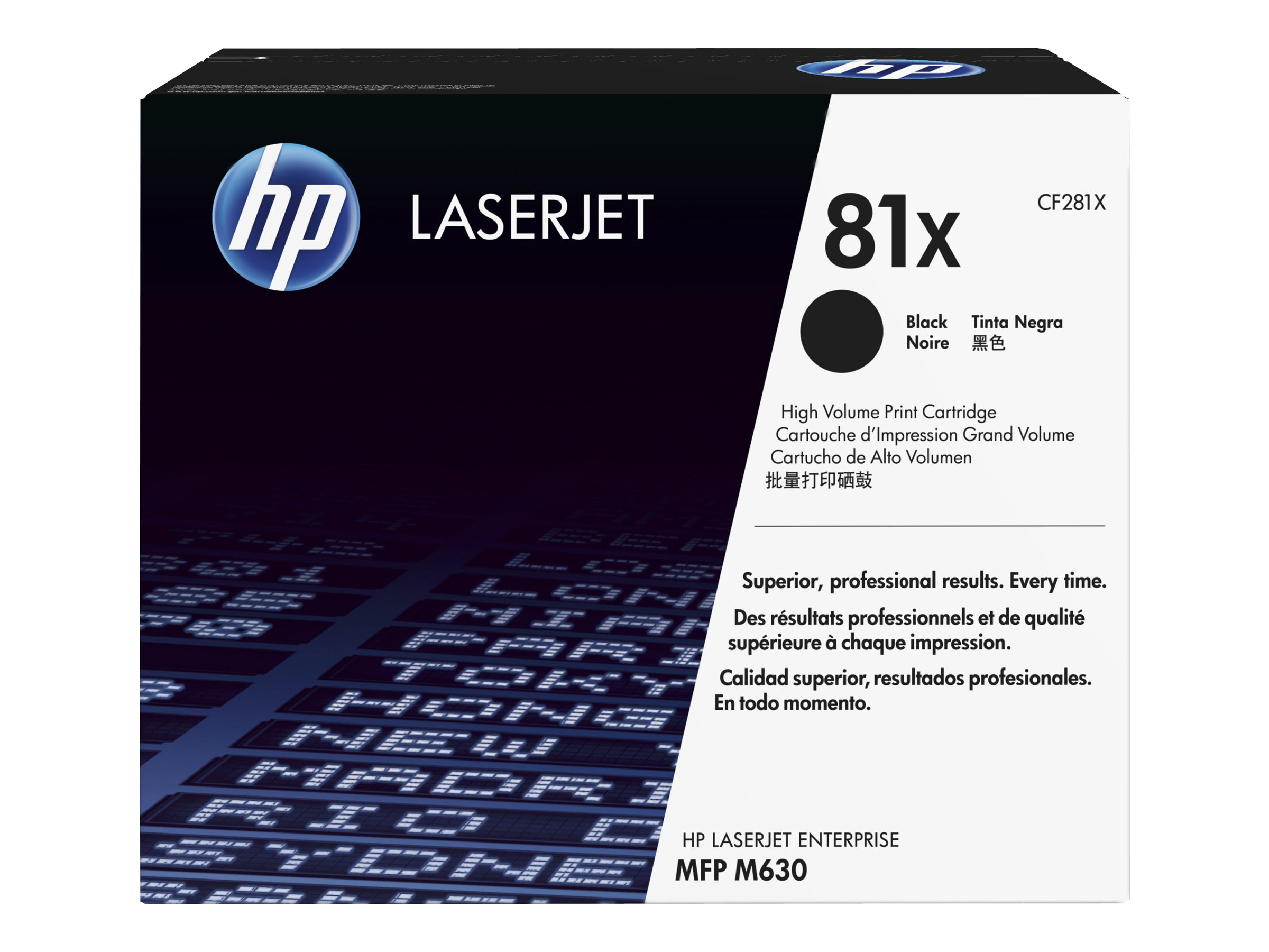 HP 81X - High Yield - black - original - LaserJet - toner cartridge (CF281X) - Image 19