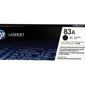 HP 83A - black - original - LaserJet - toner cartridge (CF283A)