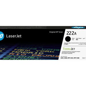 HP 222A - black - original - LaserJet - toner cartridge (W2220A)