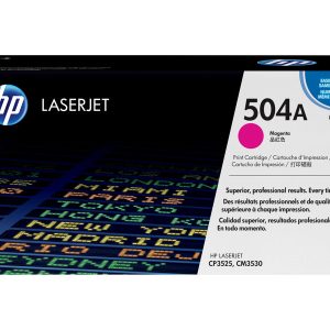 HP 504A - magenta - original - LaserJet - toner cartridge (CE253A)