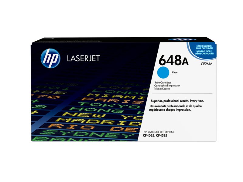 HP 648A - cyan - original - LaserJet - toner cartridge (CE261A) - Image 18