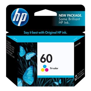 HP 60 - color (cyan, magenta, yellow) - original - ink cartridge