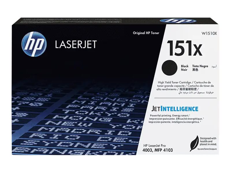 HP 151X - High Yield - black - original - LaserJet - toner cartridge (W1510X)