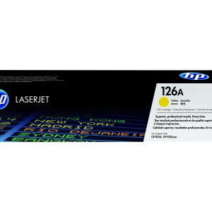 HP 126A - yellow - original - LaserJet - toner cartridge (CE312A)